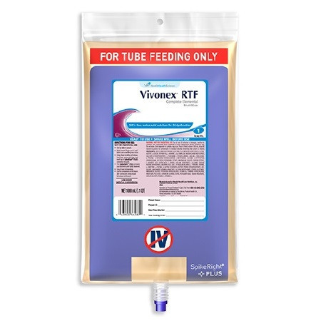 Nestle Vivonex® RTF Tube Feeding Formula in 1,000mL Bag - 6/Case