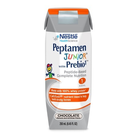 Nestle Peptamen Junior® with Prebio™ Oral Supplement/Tube Feeding Formula in 250mL Carton - 24/Case