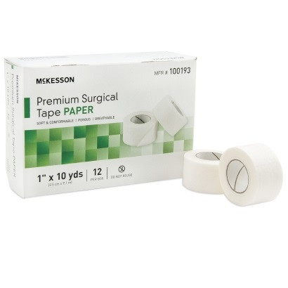 McKesson 1" White Paper Surgical Tape (100193)