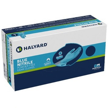 Halyard X-Small Safeskin™ Blue Powder-Free Nitrile Exam Glove (53100)