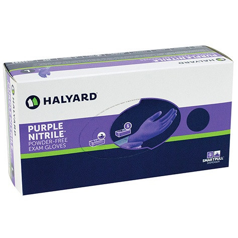 Halyard X-Small Purple Nitrile™ Powder-Free Exam Glove (55080)