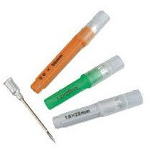 Exel 16G x 5/8" Aluminum Hub Hypodermic Needle w/ B Bevel (26455B)