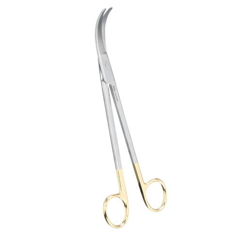 Miltex Fully Curved Z-Type TC Hysterectomy Scissors - 26.6cm