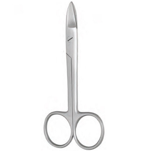 Nordent Straight Crown and Collar Scissors - 10cm