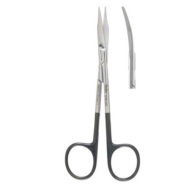 Miltex Curved Goldman-Fox SuperCut Scissors with Sharp/Sharp Tips (5-SC-320)