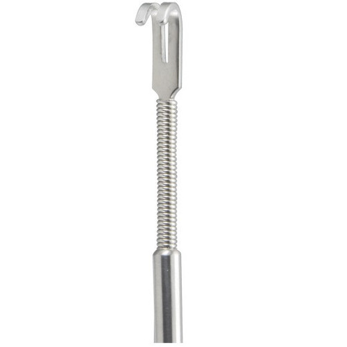 Flexible Neck Rake Retractor with 2 Blunt Prongs - 15.2cm