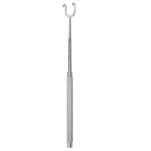 Miltex Fomon Ball End Retractor with 13mm Wide Double Prong with Blunt Ball End (PM-5381)