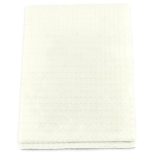 Avalon Papers 13" x 18" White 3-Ply Tissue + 1-Ply Poly Bib/Towel (1081)