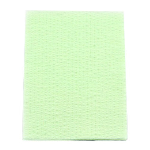 Crosstex Green 18" x 13" Advantage Plus Patient Bib (WPXAGR)
