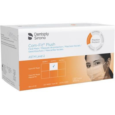 Sultan White Com-Fit® Plush™ ASTM Level 2 Face Mask (20353)