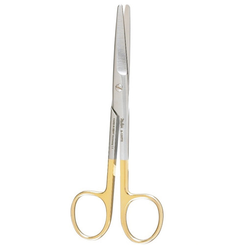 Miltex Straight Mayo TC Scissors with Blunt Tips - 14cm