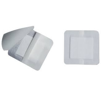 4" x 4" Bordered Island Gauze Dressing - 25/Box