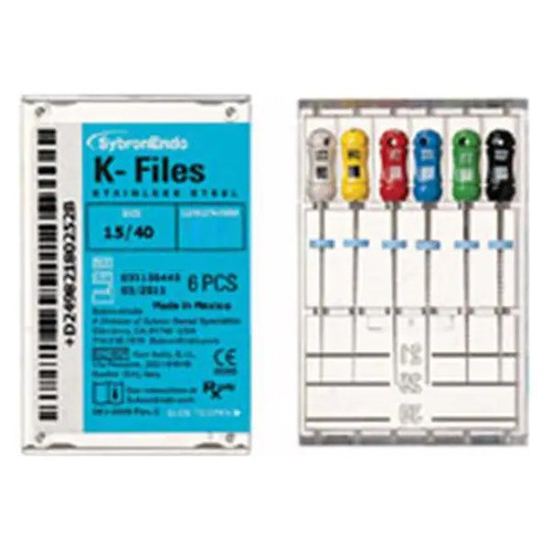 Kerr Endo #45-#80 x 21mm Assorted K-Files (821-8121)