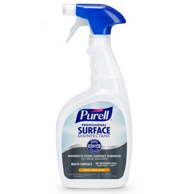Gojo Purell® Professional Surface Disinfectant Cleaner in 32 oz. Spray Bottle with Citrus Scent