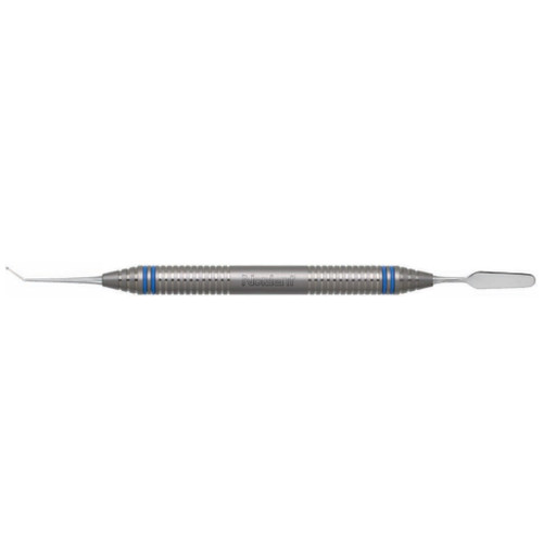 Nordent Calcium Hydroxide Placement Placement Instrument #4 with Spatula and DURALite® ColorRings™ Handle