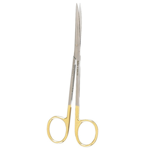 Curved Delicate Metzenbaum TC Scissors with Sharp Points - 14cm (5-180B-TC)