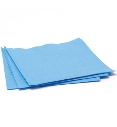 Quala 24" x 24" Blue Non-Woven CSR Sterilization Wrap (Q602340)