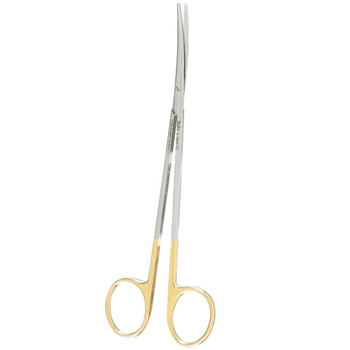 Curved Metzenbaum Delicate TC Scissors with Bunt Points - 17.8cm