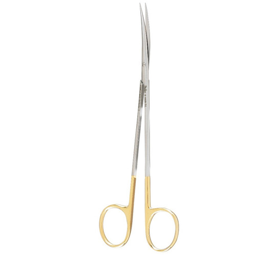 Miltex Curved Metzenbaum Delicate TC Scissors with Sharp Points - 17.8cm