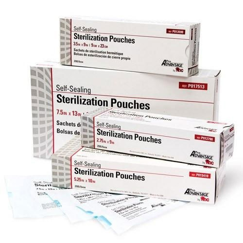 2-3/4" x 9" Sterilization Pouch - 200/Box