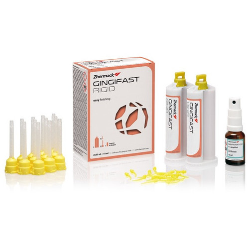 Zhermack Gingifast Rigid Laboratory A-Silicone - (2) 50mL Cartridges