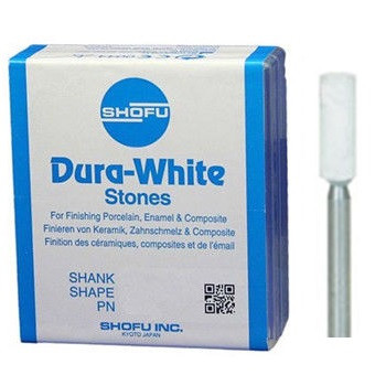 Shofu CY2 Dura-White® Silicon Carbide Stone with FG Shank - 12/Pack