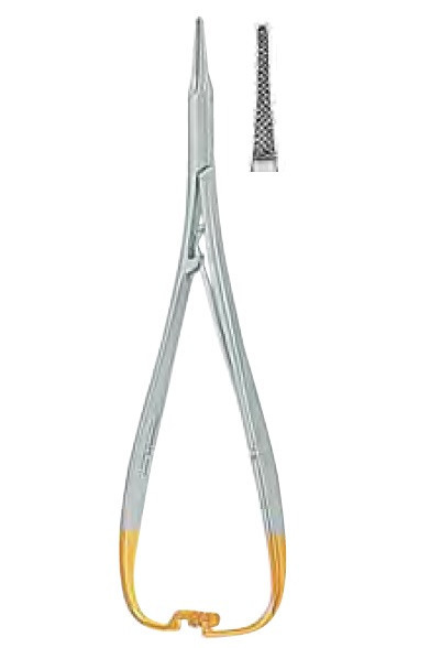 Kohler Mathieu TC Needle Holder with Fine Tips (6538)