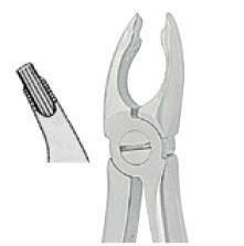 Kohler #35A English Pattern Extraction Forceps with Profile Handle and Groved Beaks (2027)