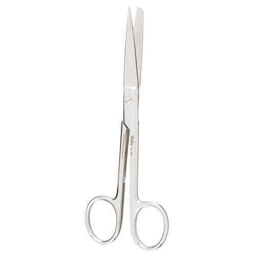 Straight Operating Scissors with Sharp-Blunt Points - 14cm