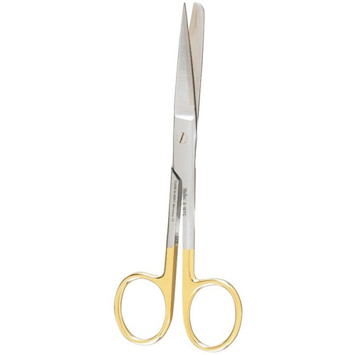 Miltex Carb-N-Sert® Straight Operating TC Scissors with Sharp-Blunt Points - 14cm