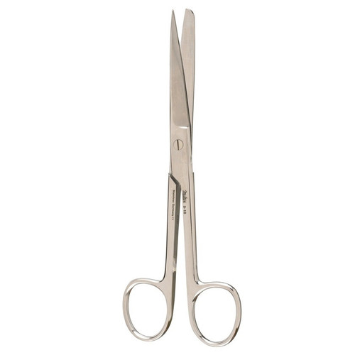 Miltex Straight Operating Scissors with Sharp/Blunt Tips (5-18)