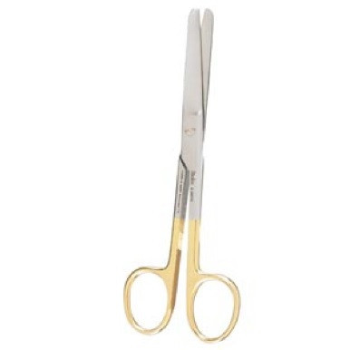 Carb-N-Sert® Straight Operating TC Scissors with Blunt-Blunt Points - 14cm