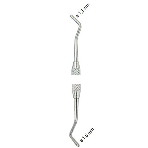 Kohler #2 Pear-Shaped Round Filling Instrument with Octagonal Handle (6235)