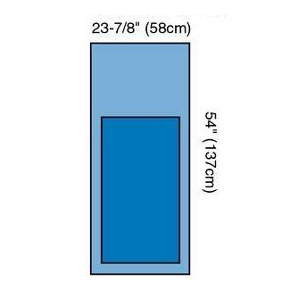 3M™ Steri-Drape™ 23" x 54" Mayo Stand Cover - 240/Case (9036)