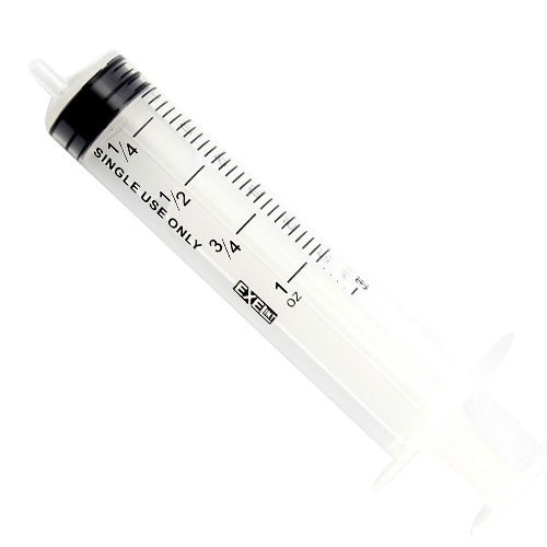 35mL Luer Slip Syringe with Cap - 50/Box