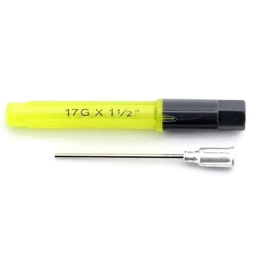 Exel 17G x 1 1/2" Aluminum Hub Blunt Needle (26472)