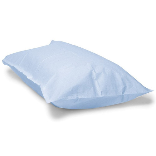 Avalon Papers Blue 21" x 30" Tissue/Poly Disposable Pillowcase (703)