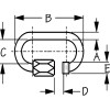 Sea Dog Galvanized Quick Link  3-1/2"  158010