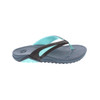 Body Glove Women's Sway Flip Flop Sandals (Brindle/Glacier Mint)