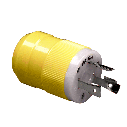 Ocsparts L5-30P Messa a Terra Bloccaggio Spina, 30A 125V AC