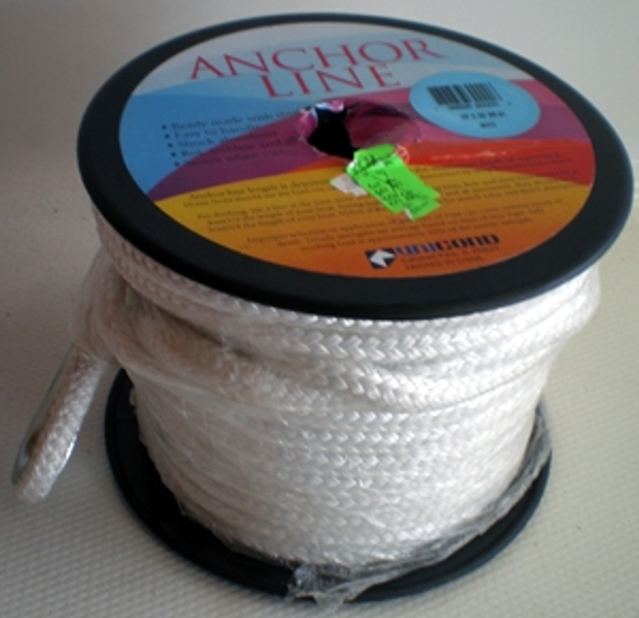 Unicord White Double Braid Anchor Line 1/2x300