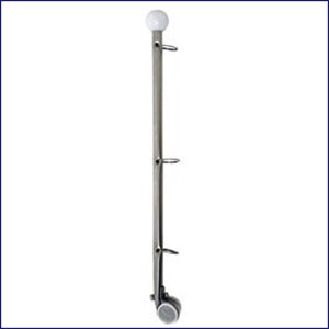Attwood 14121-6 Flag Pole With Rail Mount - Main Image