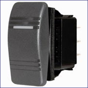 8251 Rocker Switch Blue Sea Systems 8286 Rocker Switch On-Off-On