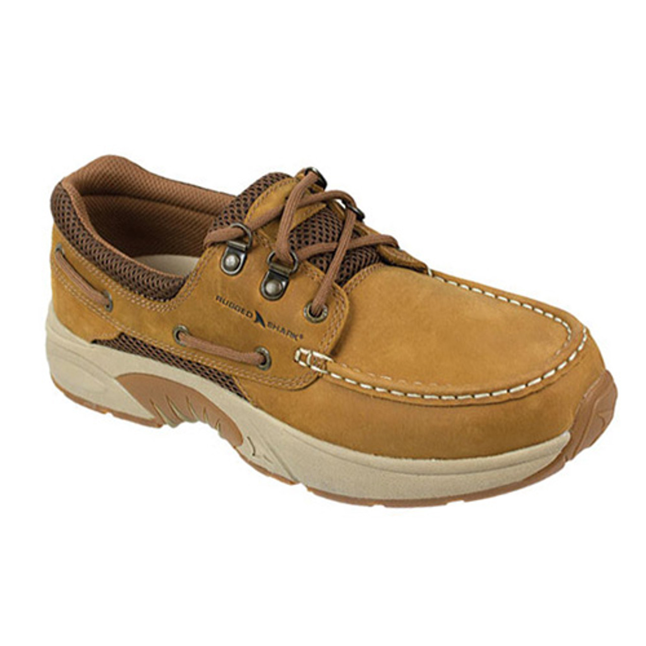 men's rugged shark classic boat shoes