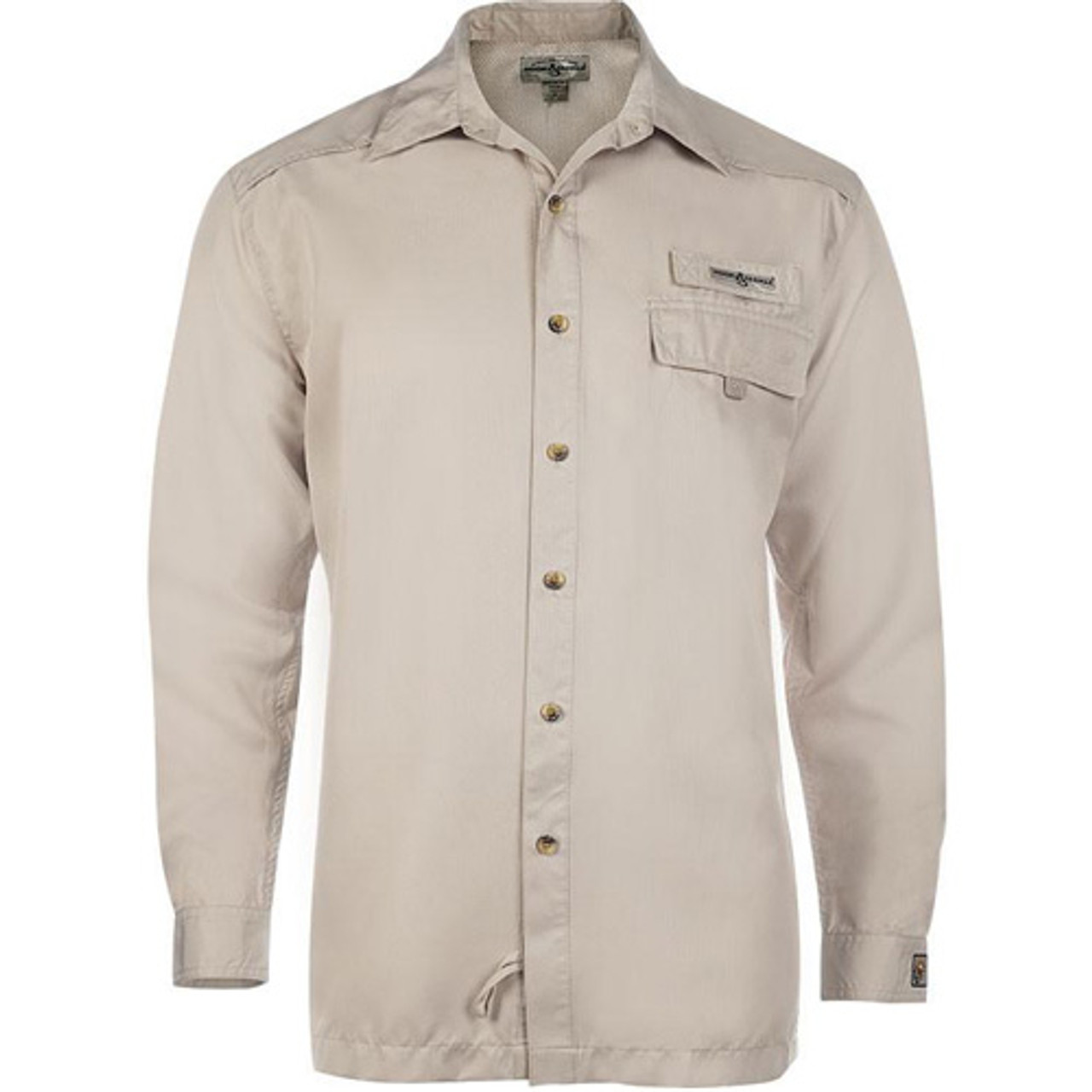 Hook & Tackle® Men's Bug/X Long Sleeve Fishing Shirt M01036L