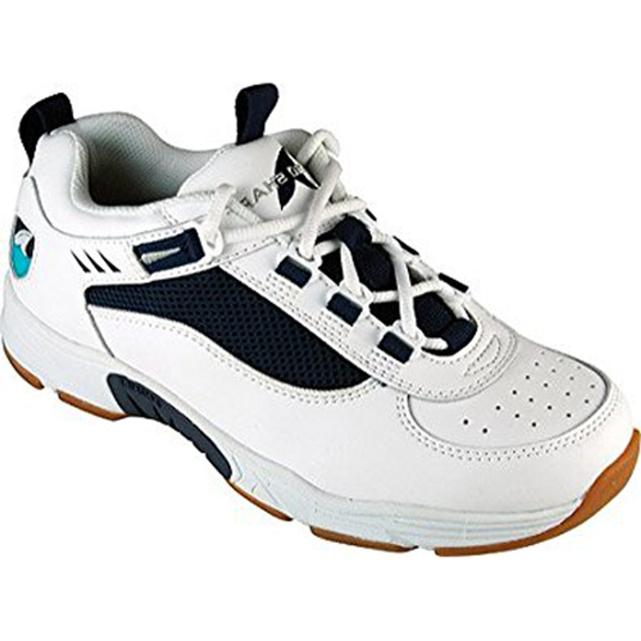 Rugged Shark Men s Marlin2 Athletic Boat Shoe White Navy RS MARLIN2