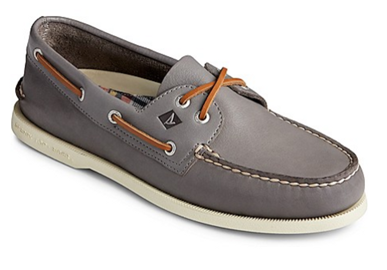 sperry grey shoes