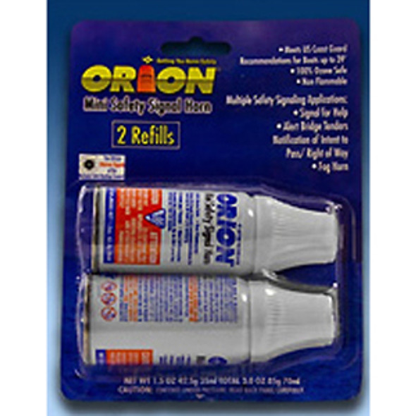 Orion Mini Safety Horn REFILL 2/pkg.