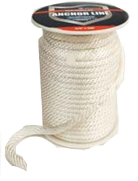 Attwood 1/2" x 500' Solid Braid Nylon Rope  117552-1