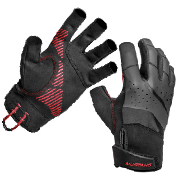 Mustang Traction Open Finger Glove